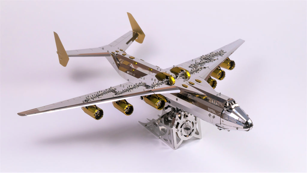 Metal Time AN-225 Mriya Official Exclusive Edition Double Color - DIY Metal Model Kit