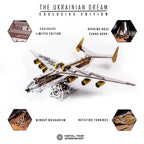 Metal Time AN-225 Mriya Official Exclusive Edition Double Color - DIY Metal Model Kit