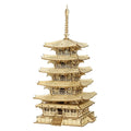 Five-Storied Pagoda – 3D Wooden Model Kit