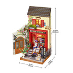 Vienna Bookstore – DIY Miniature Dollhouse Kit