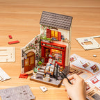 Vienna Bookstore – DIY Miniature Dollhouse Kit