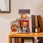 Vienna Bookstore – DIY Miniature Dollhouse Kit