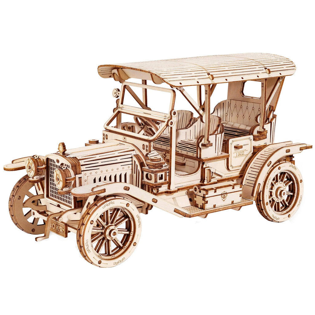 Vintage Car – 3D Wooden Model Kit