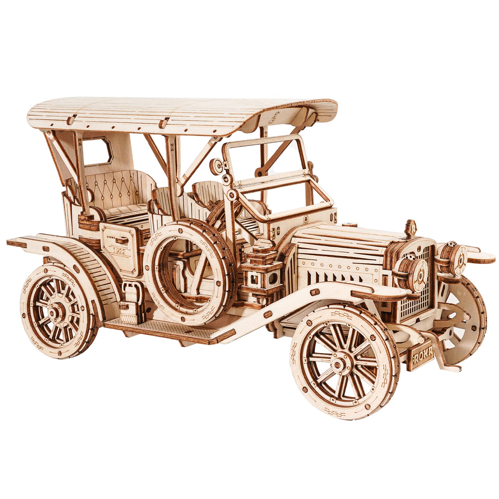 Vintage Car – 3D Wooden Model Kit
