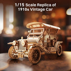Vintage Car – 3D Wooden Model Kit