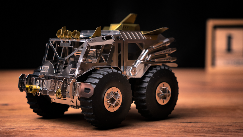 Metal Time Trophy Hunter All-Terrain Vehicle - DIY Metal Model Kit