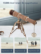 Monocular Telescope – Wooden Model Kit