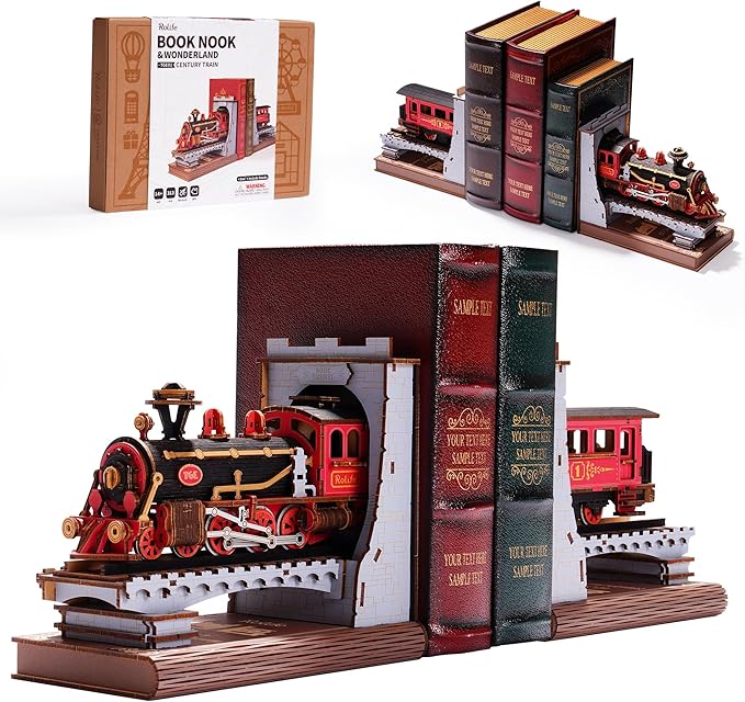 Century Train Book Nook – DIY Model Kit