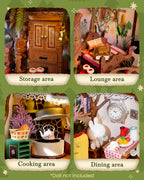 Fairytale Tree House – DIY Miniature House Kit