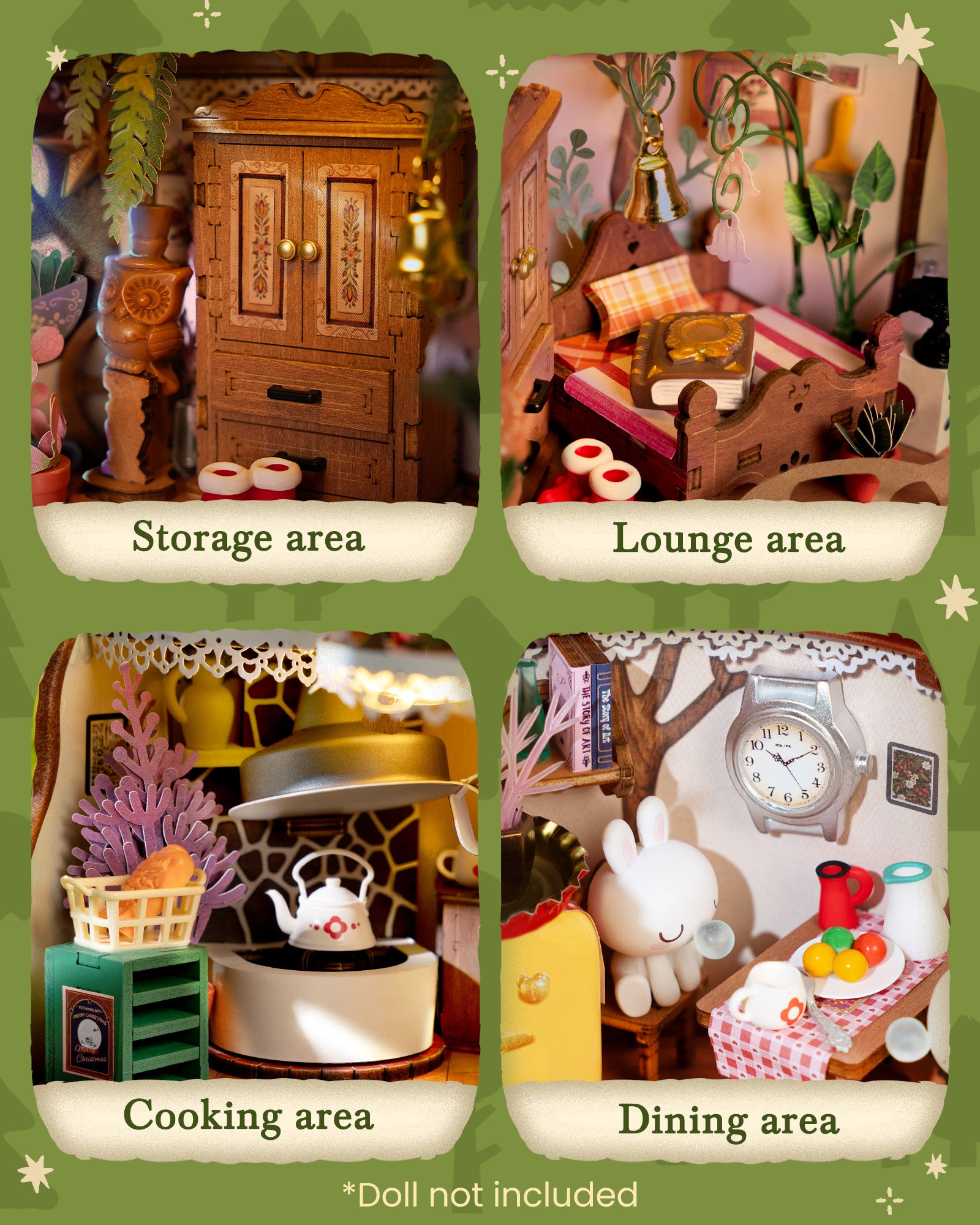 Fairytale Tree House – DIY Miniature House Kit