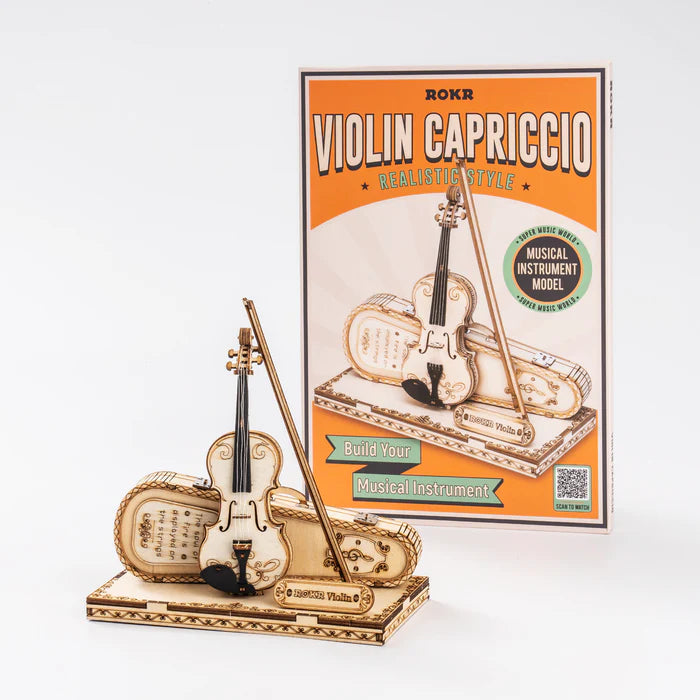 Violin Capriccio – 3D Wooden Puzzle Kit