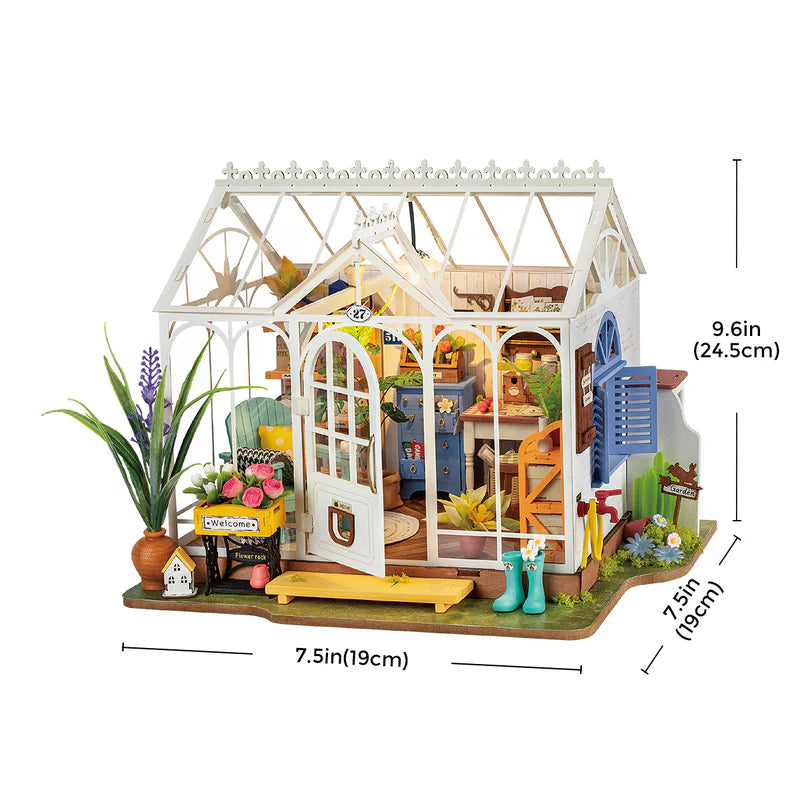 Dreamy Garden House – DIY Miniature House Kit