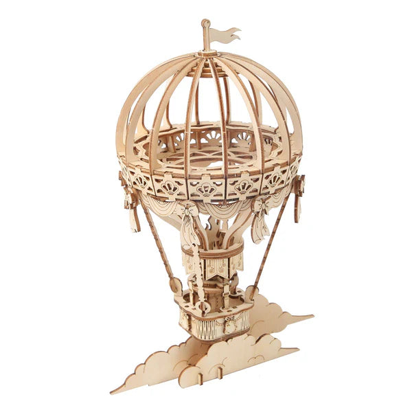 Hot Air Balloon – 3D Wooden Puzzle Kit
