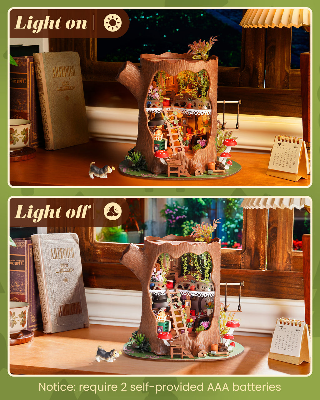 Fairytale Tree House – DIY Miniature House Kit