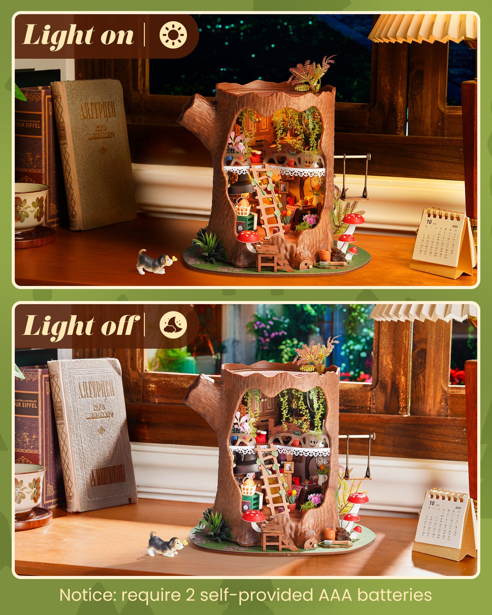 Fairytale Tree House – DIY Miniature Kit