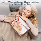 Paris Cathedral – Wooden Architecture Model Kit