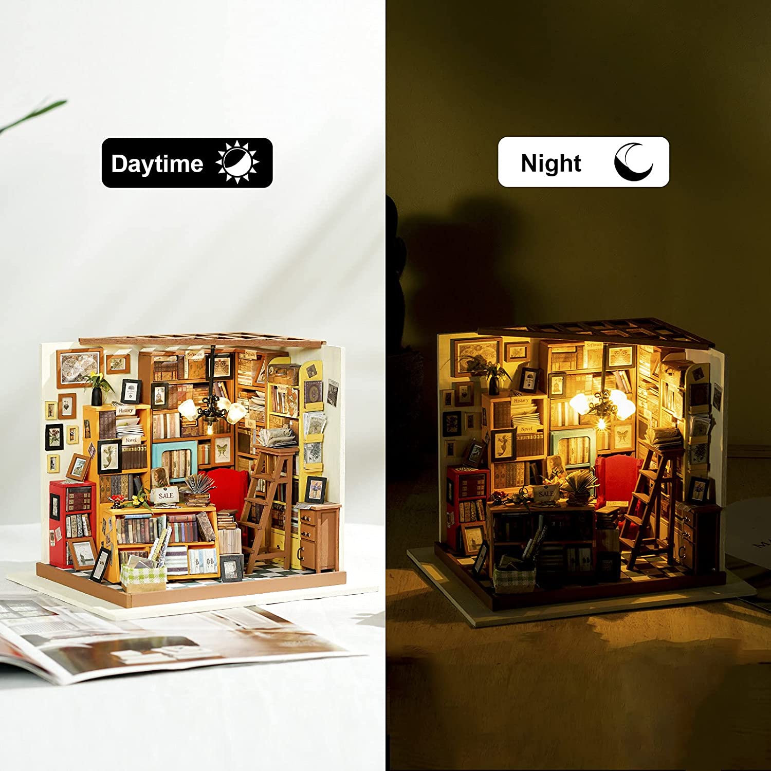 Sam’s Study – DIY Miniature House Kit