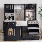 Wooden Play Kitchen – Kids Role Play Set