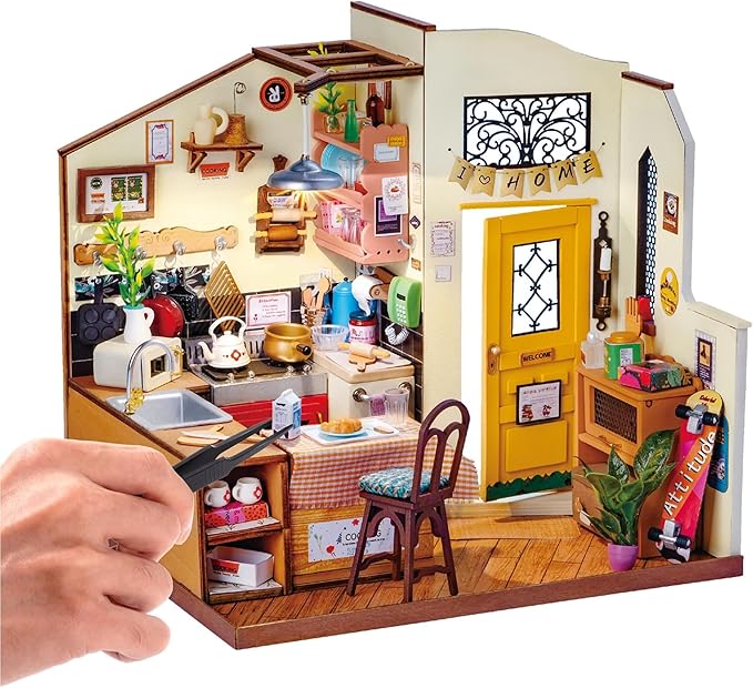 Happy Kitchen – DIY Miniature House Kit