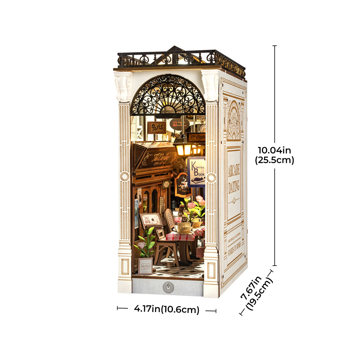 Arcade Dating Book Nook – DIY Model Kit