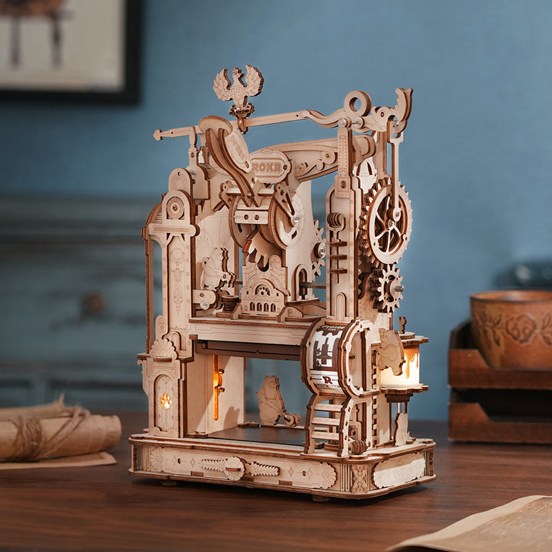 Printing Press – 3D Wooden Model Kit