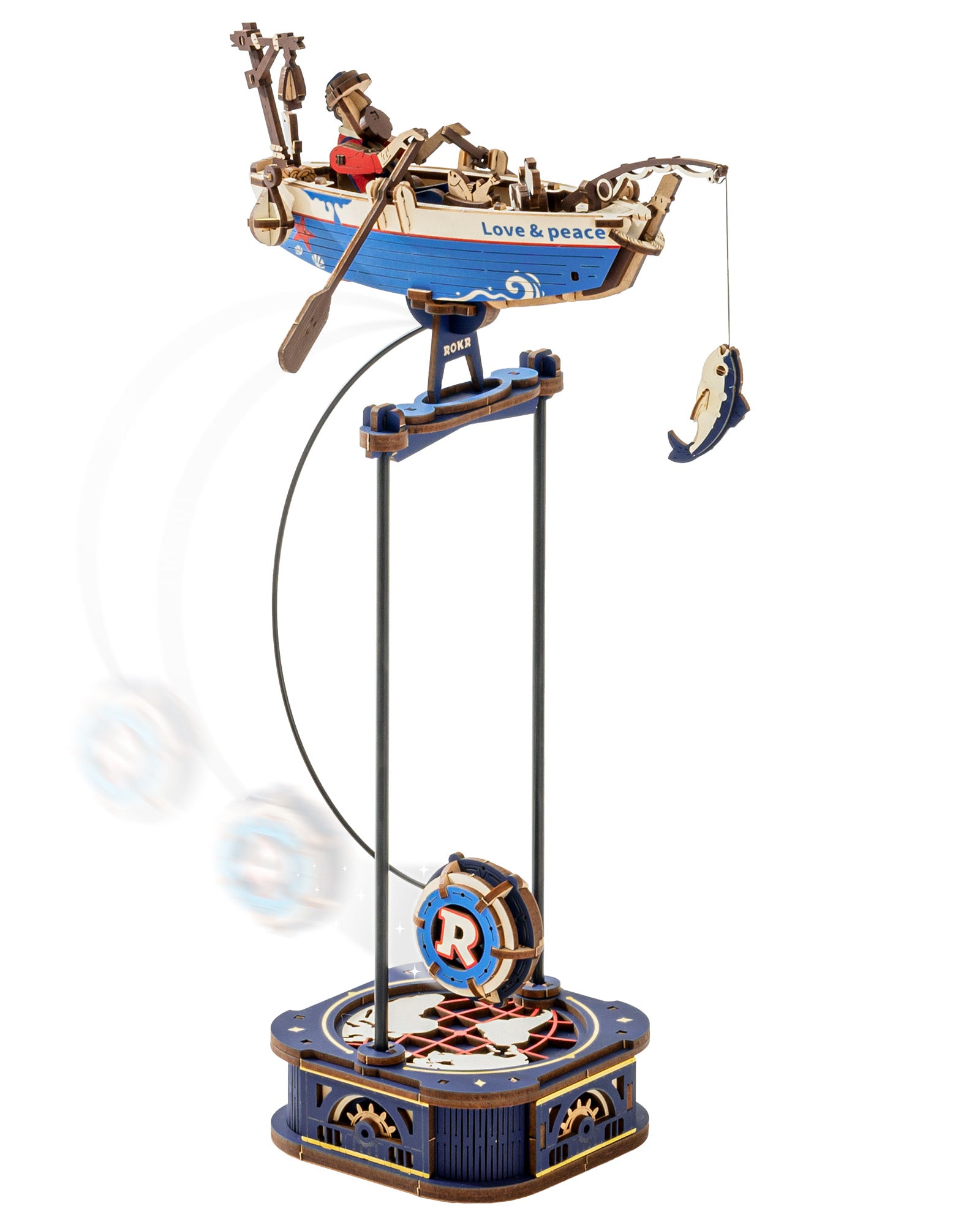 Ocean Balance Swing – Wooden Model Kit