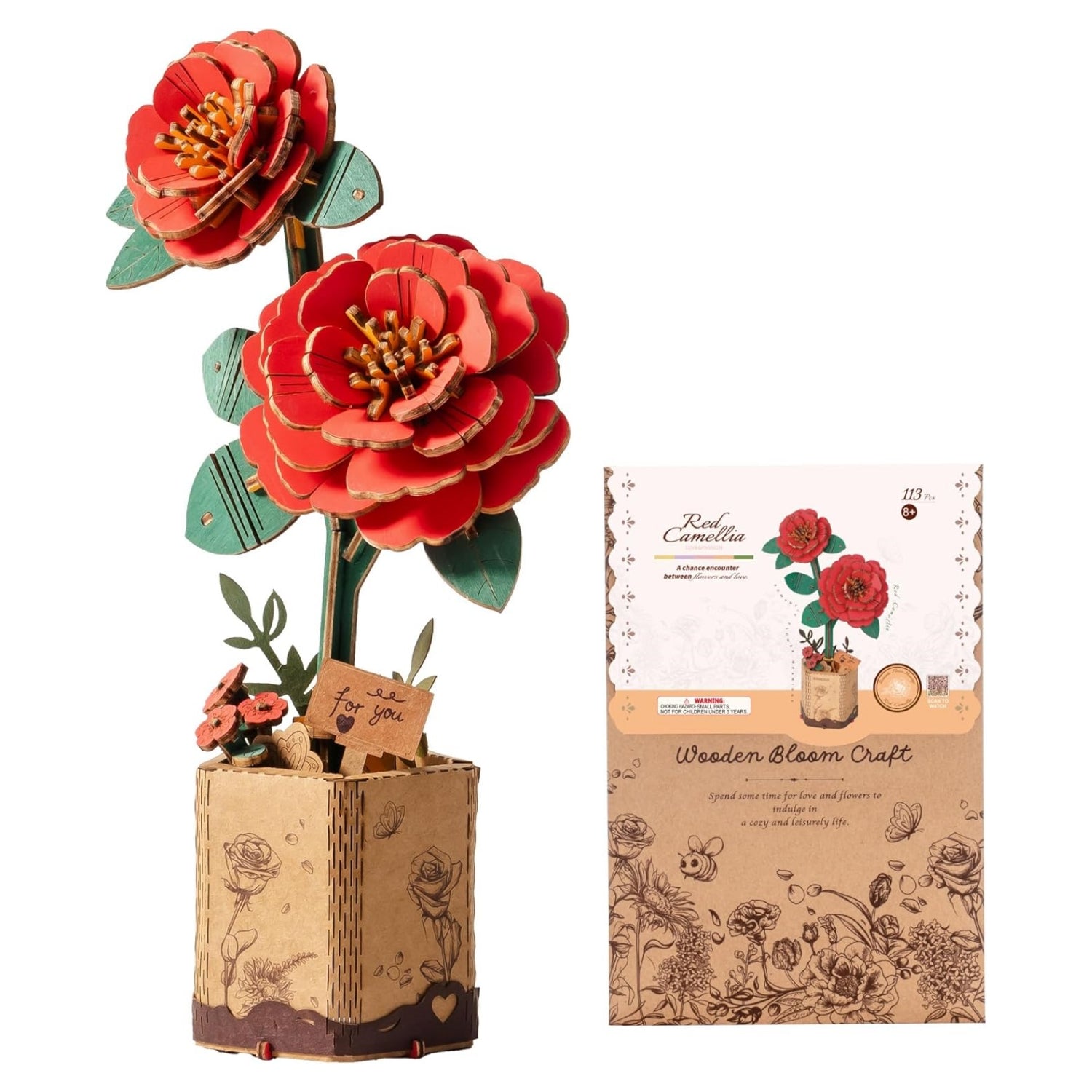 DIY Wooden Flower Bouquet – 16 Styles Available