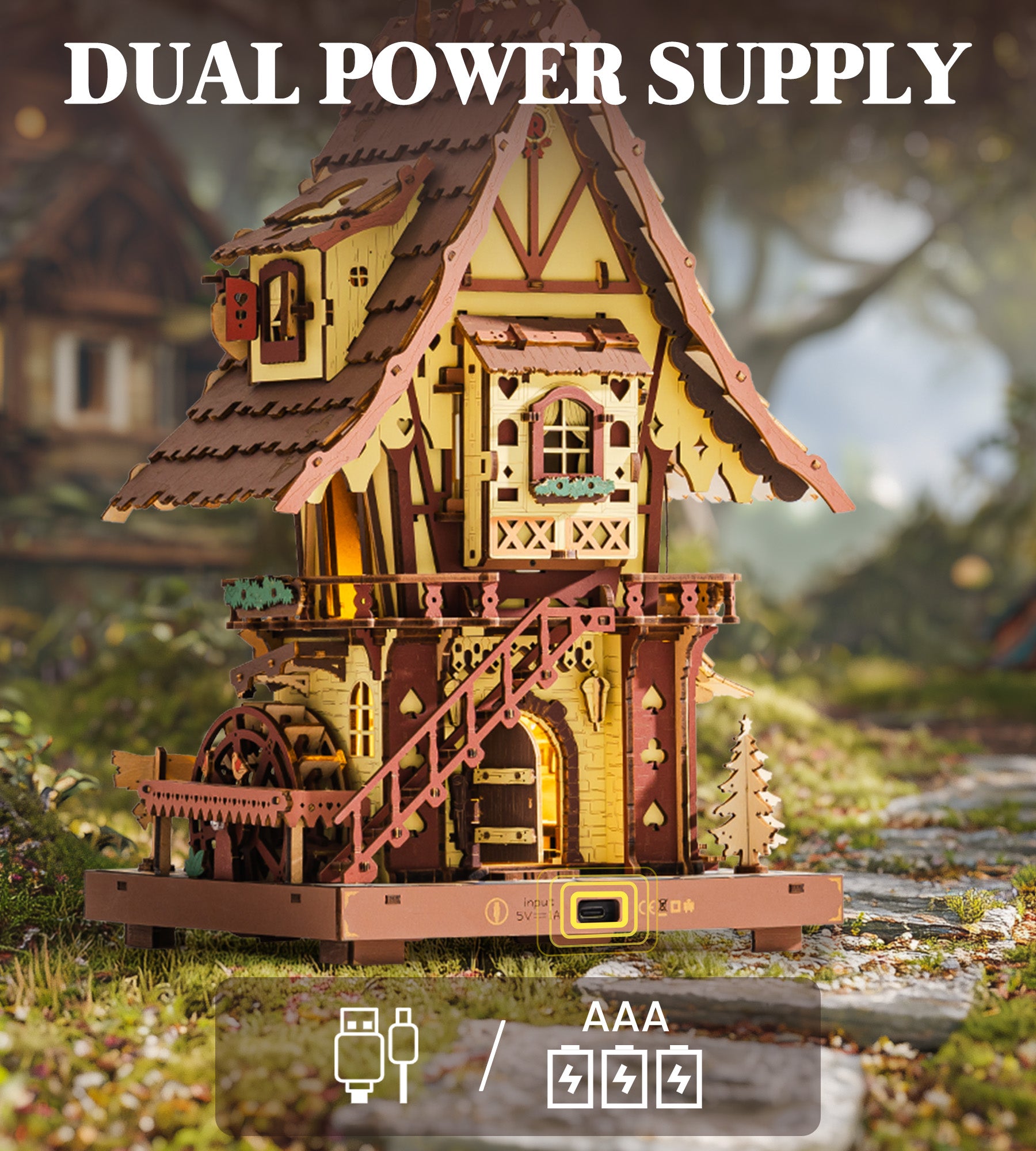Cuckoo Clock – Mechanical Wooden Model Kit
