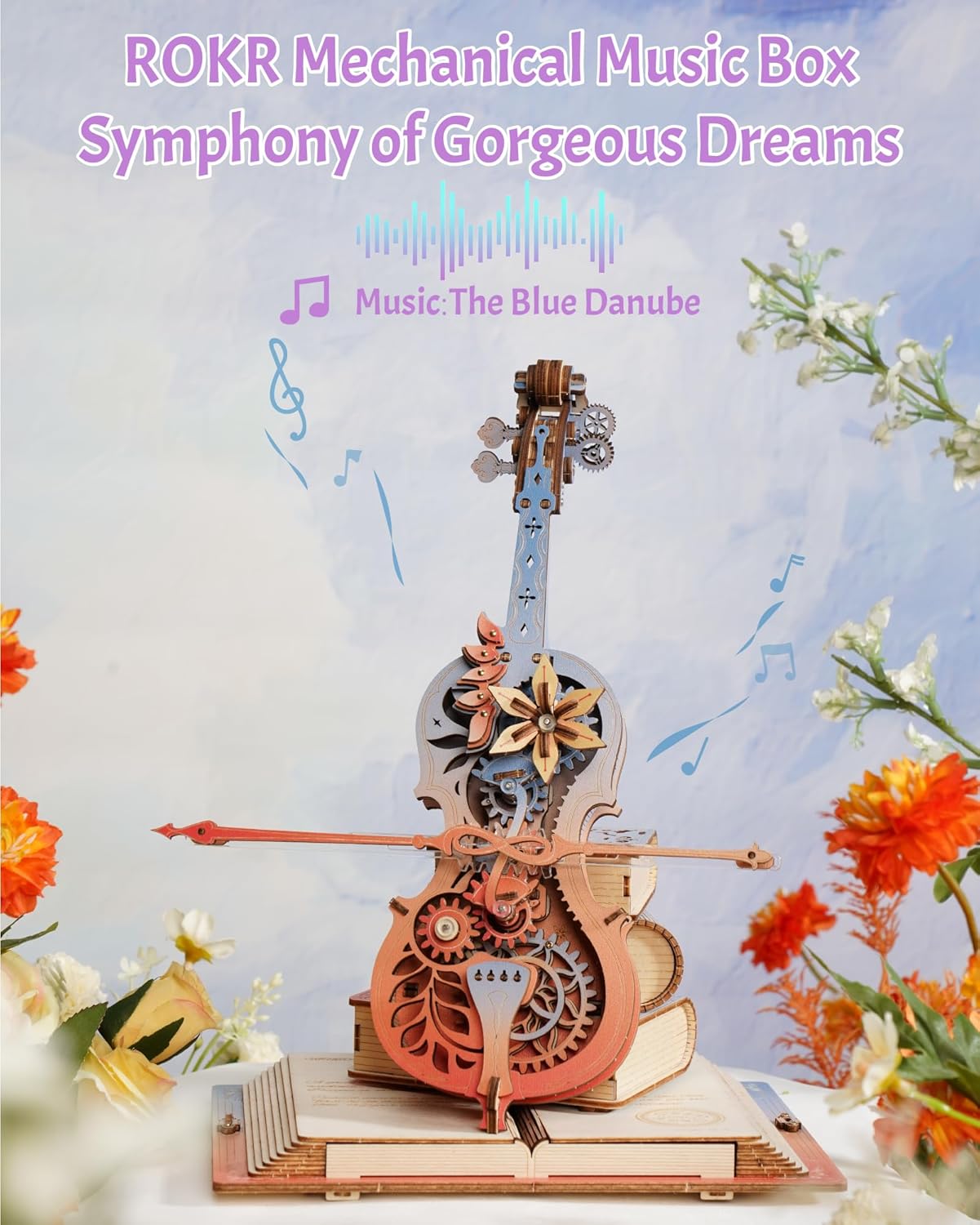 Enchanted Cello – Mechanical Music Box Kit