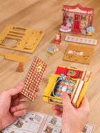 Whimsy Toy Shop – DIY Miniature Dollhouse Kit