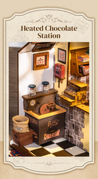 Henry’s Chocolate Shop – DIY Miniature House Kit