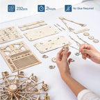 Ferris Wheel Music Box – DIY Mechanical Model Kit