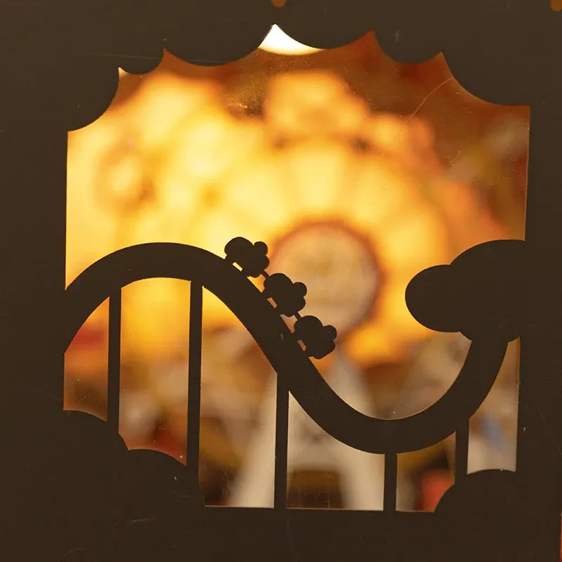 Sunset Carnival Music Box – DIY Mechanical Model Kit