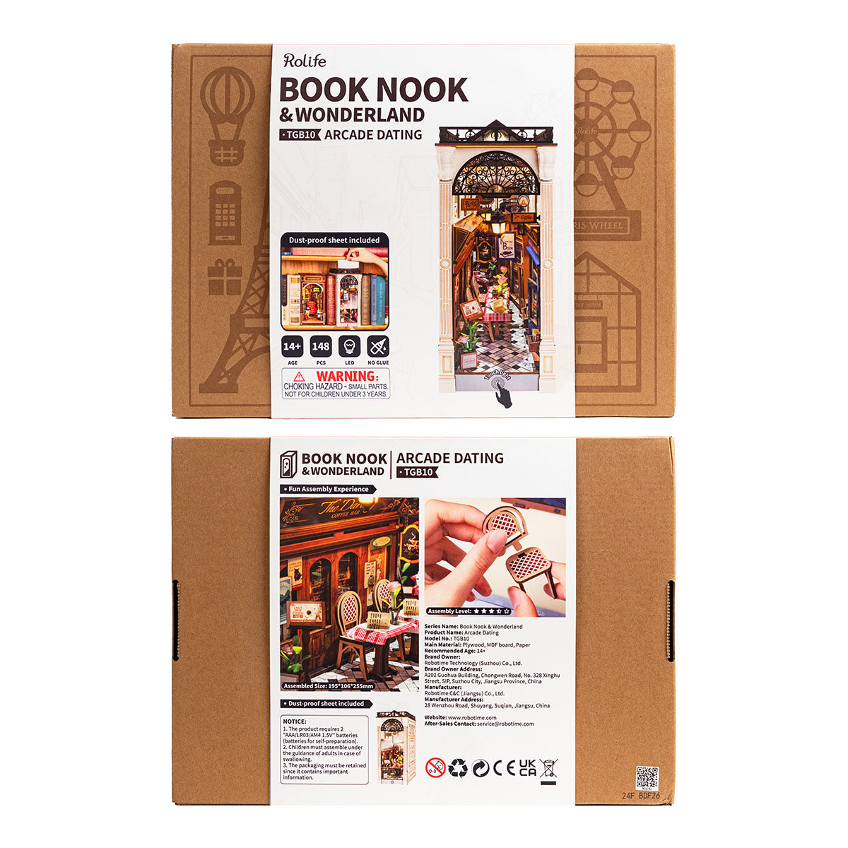 Arcade Dating – DIY Book Nook Kit
