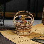 Starry Night – DIY Music Box 3D Wooden Puzzle Kit