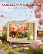Sakura Dreamy Tour – Mechanical Wooden Model Kit