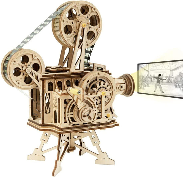 Vitascope Projector – 3D Wooden Model Kit