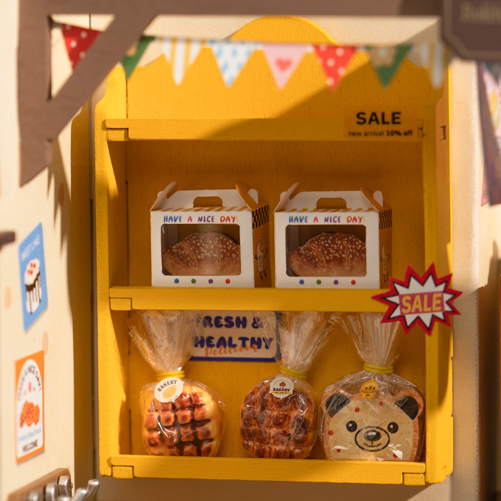 Miniature Baking House – DIY Model Kit