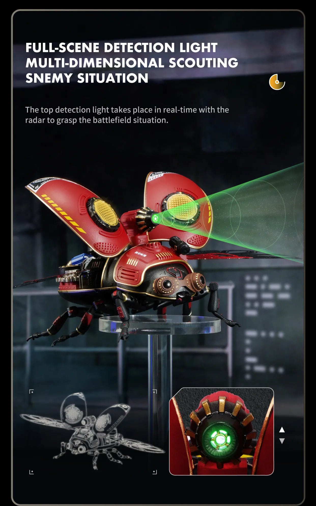 Scout Beetle – Metal Model Kit