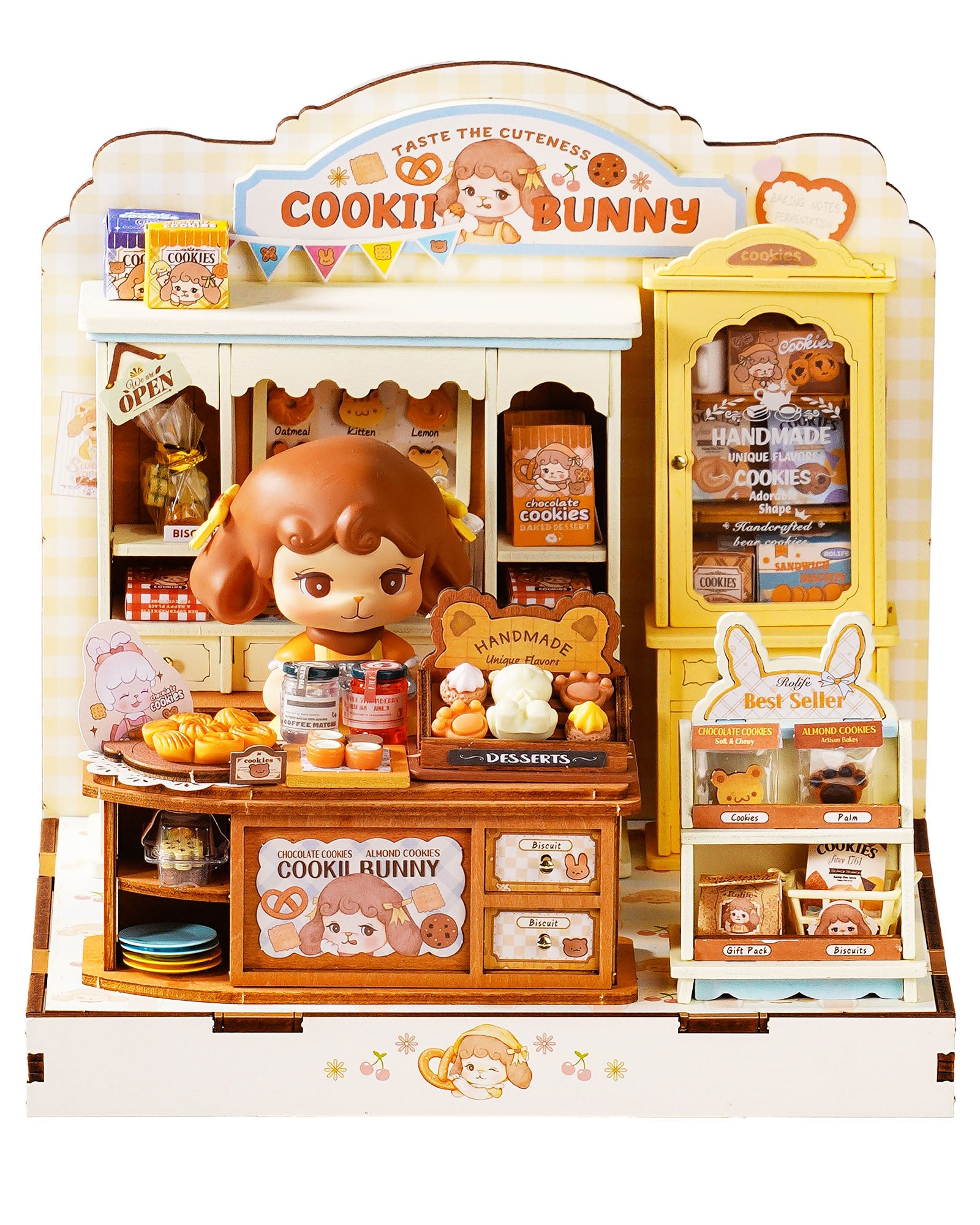 Cookii Bunny’s Cookie Shop – DIY Miniature House Kit