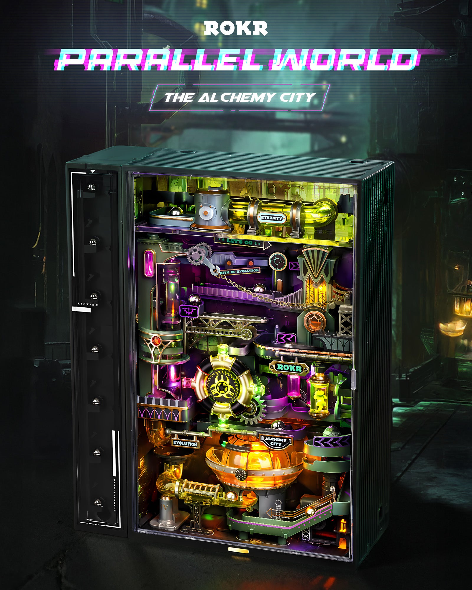 Alchemist’s City Pinball – Mechanical Model Kit