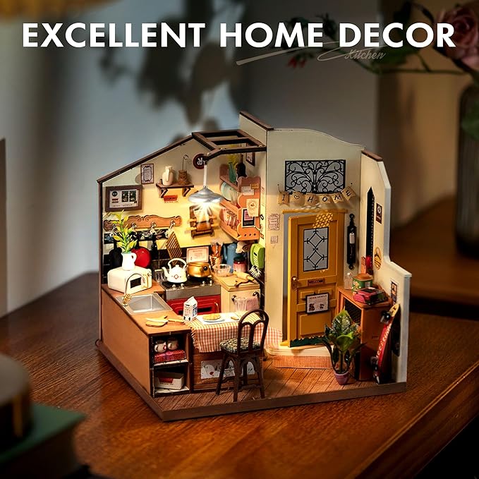 Happy Kitchen – DIY Miniature House Kit