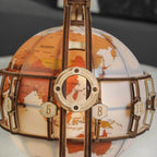 The Luminous Globe – 3D Wooden Puzzle Kit