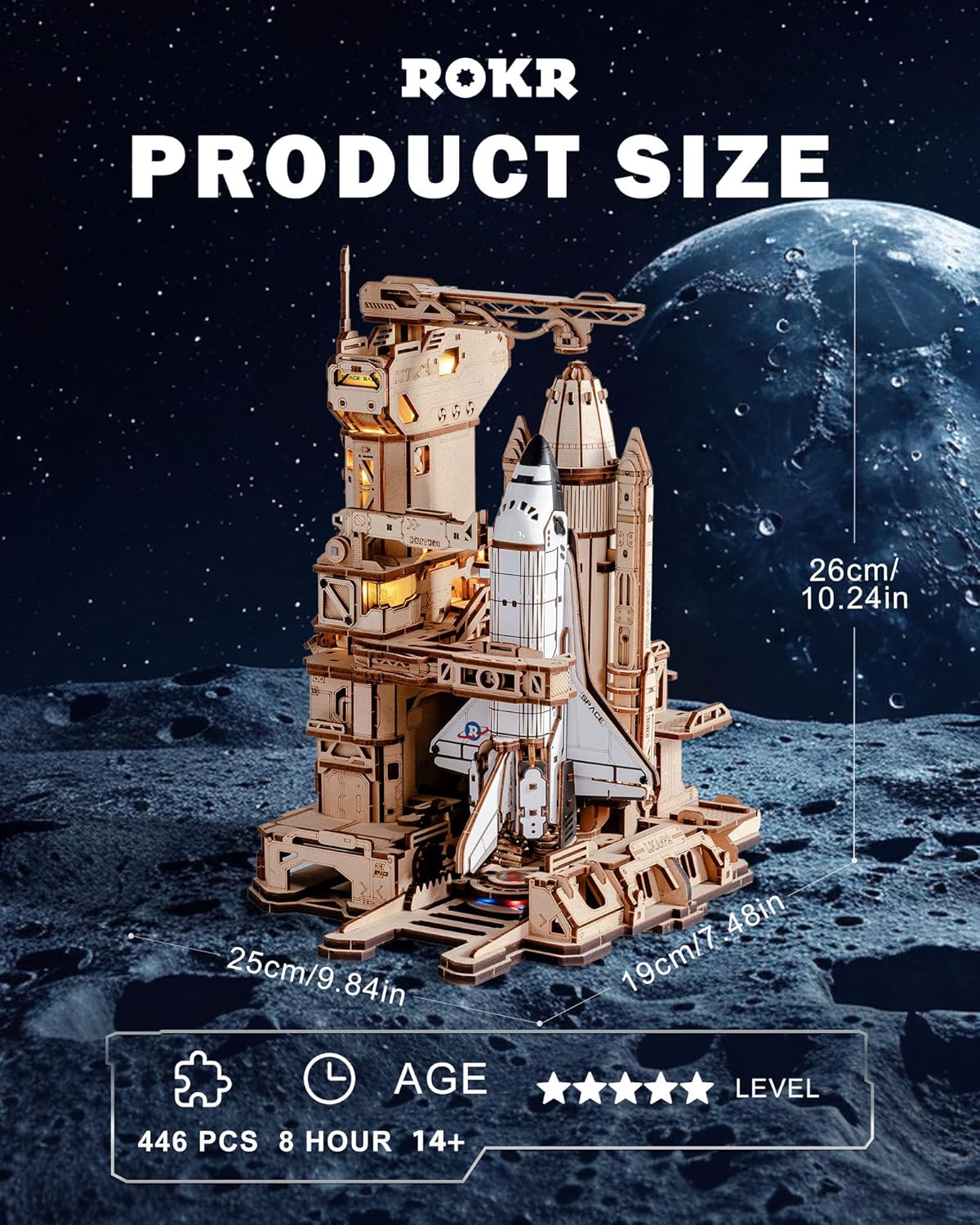 Space Shuttle Launch – Mechanical Model Kit