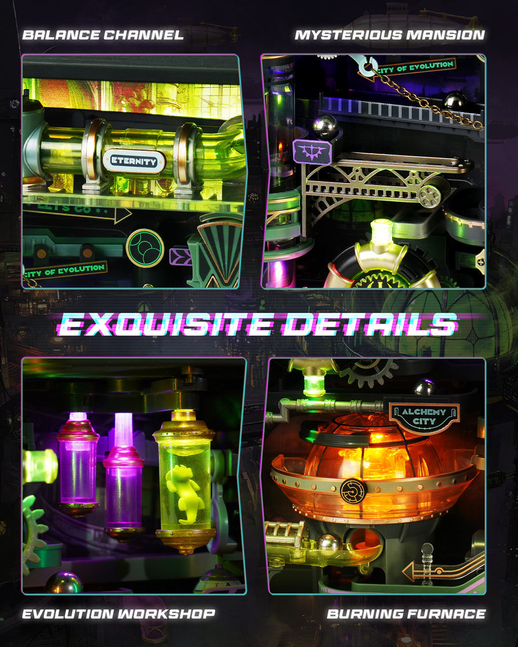 Alchemist’s City Pinball – Mechanical Model Kit