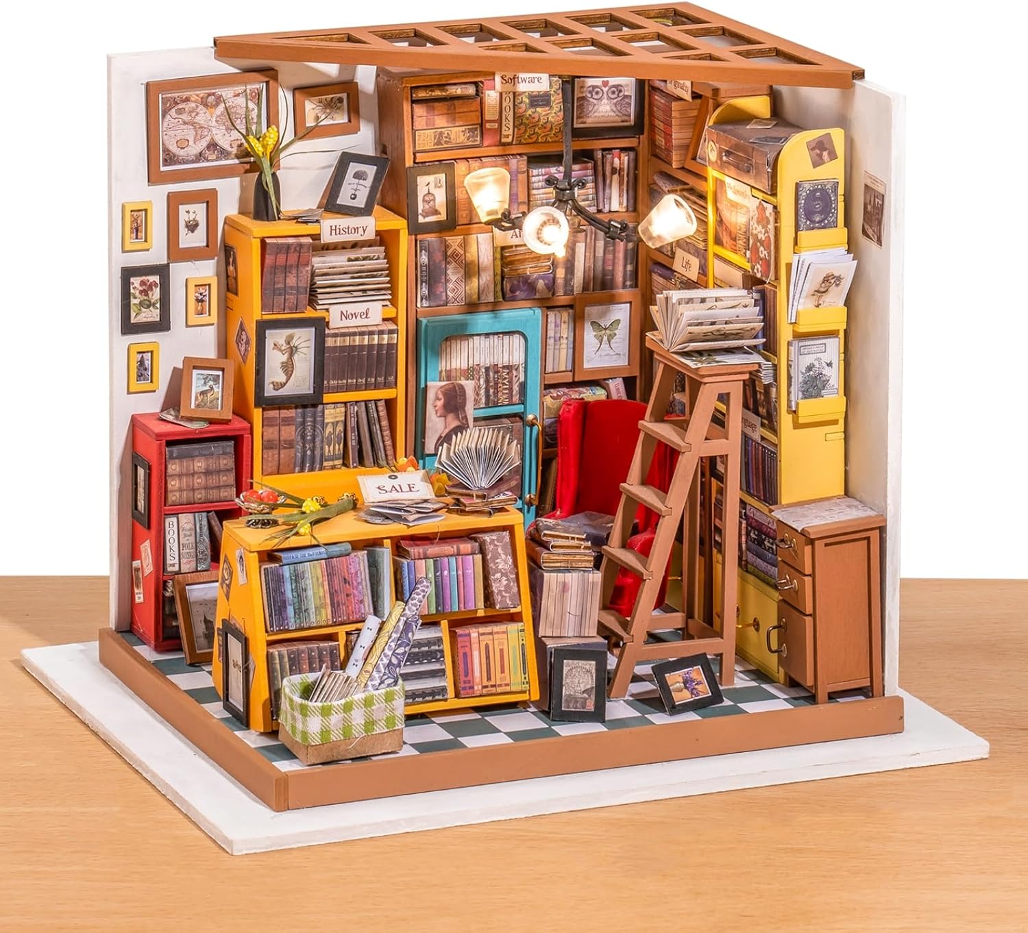 Sam’s Study – DIY Miniature House Kit