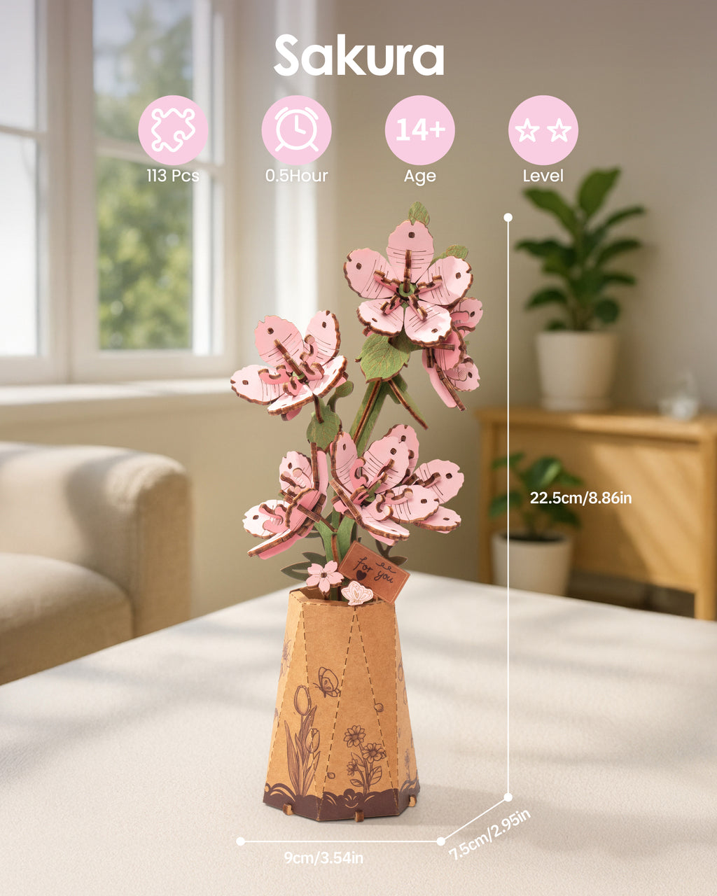 DIY Wooden Flowers – 16 Styles