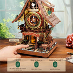 Cuckoo Clock – Mechanical Wooden Model Kit