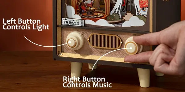 Sunset Carnival Music Box – DIY Mechanical Model Kit