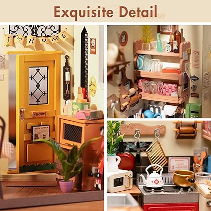 Happy Kitchen – DIY Miniature House Kit